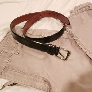 Cole Haan Black Leather Belt